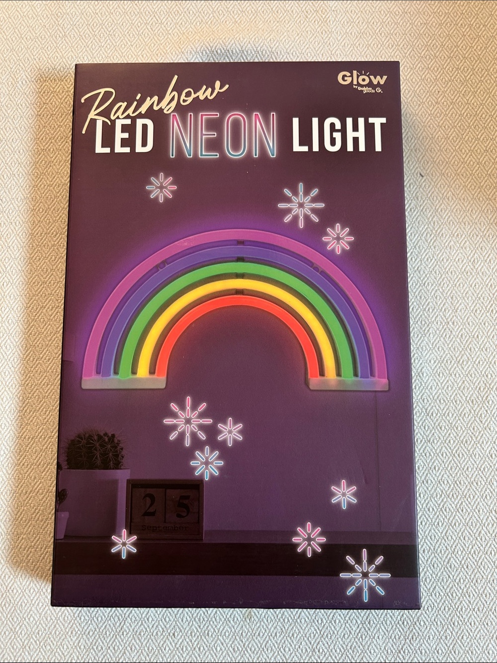 Glow by Smith & Co. Rainbow LED Neon Light - Multicolor